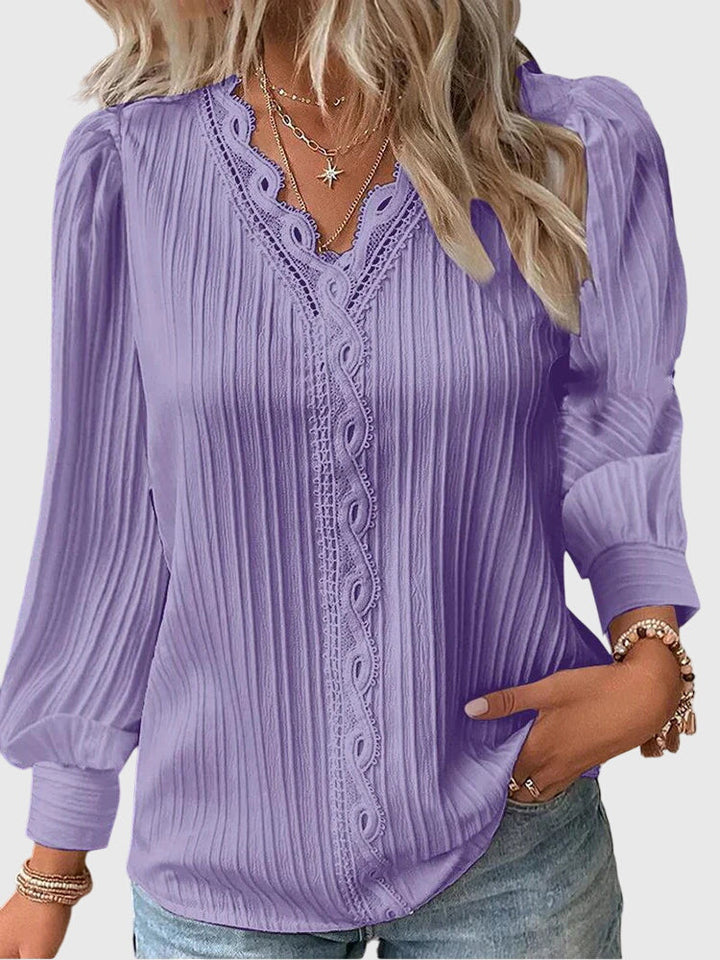 Tessa | Classic Pullover Style Blouse