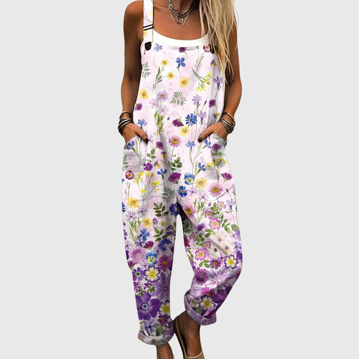 Karen | Soft Gallery Print Jumpsuit