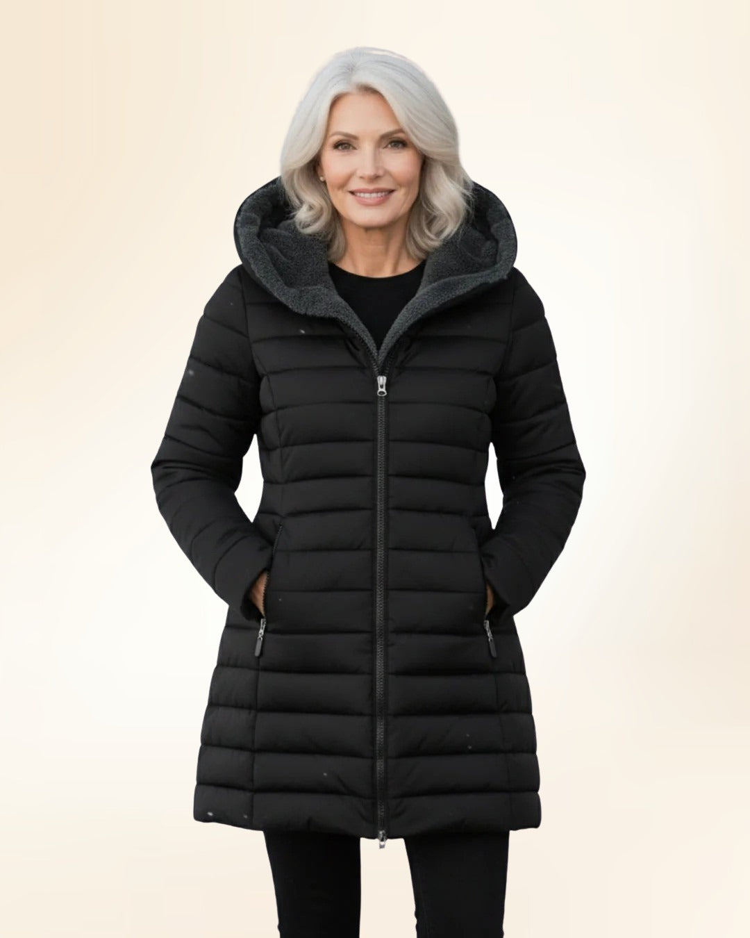 Soft Edge | Quilted Winter Coat