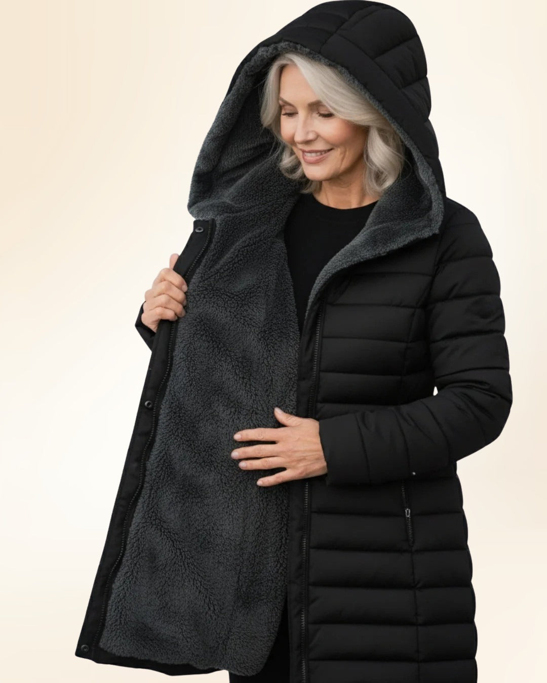 Soft Edge | Quilted Winter Coat