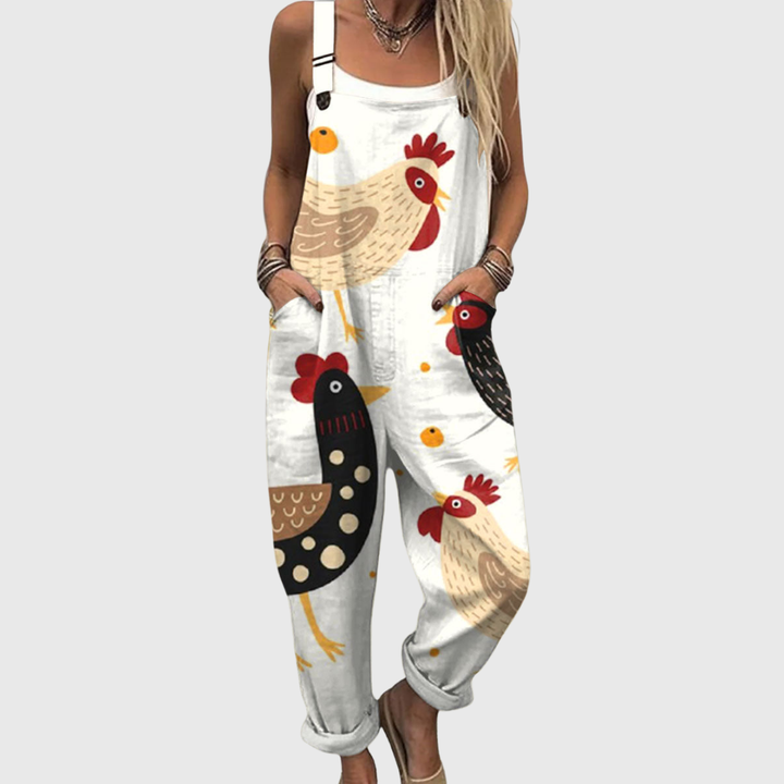 Zoey | Hen Charm Jumpsuit