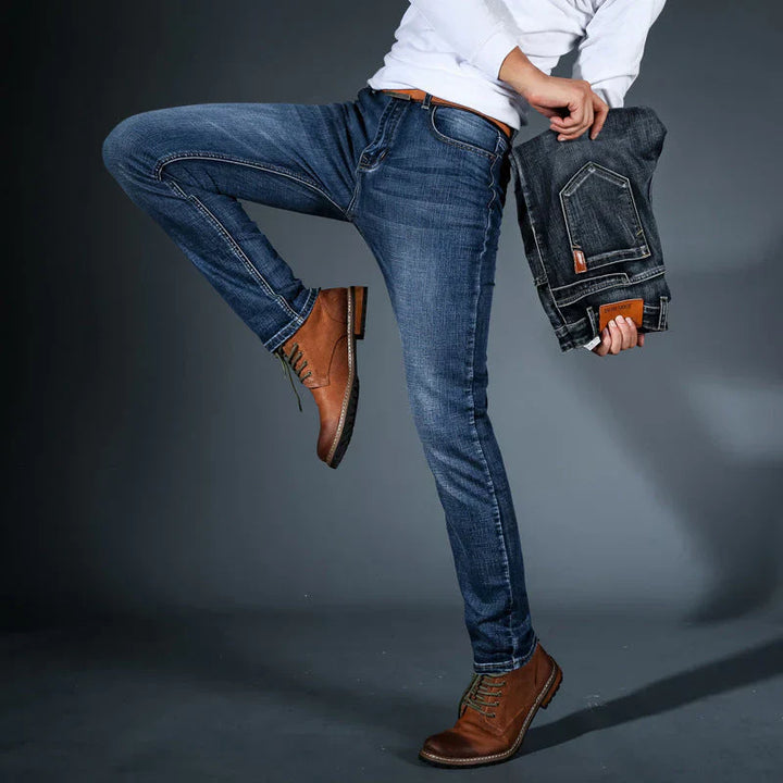BENTON | TAPERED FLEX JEANS - 4 WAY STRETCH