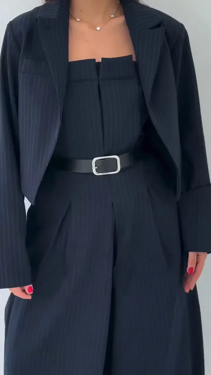 Velora | Bustier Jacket Set