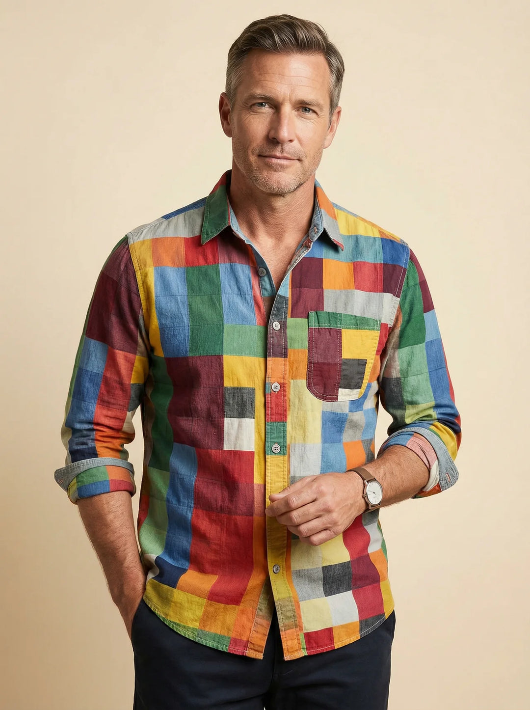 Aurelio Mosaic Signature Shirt