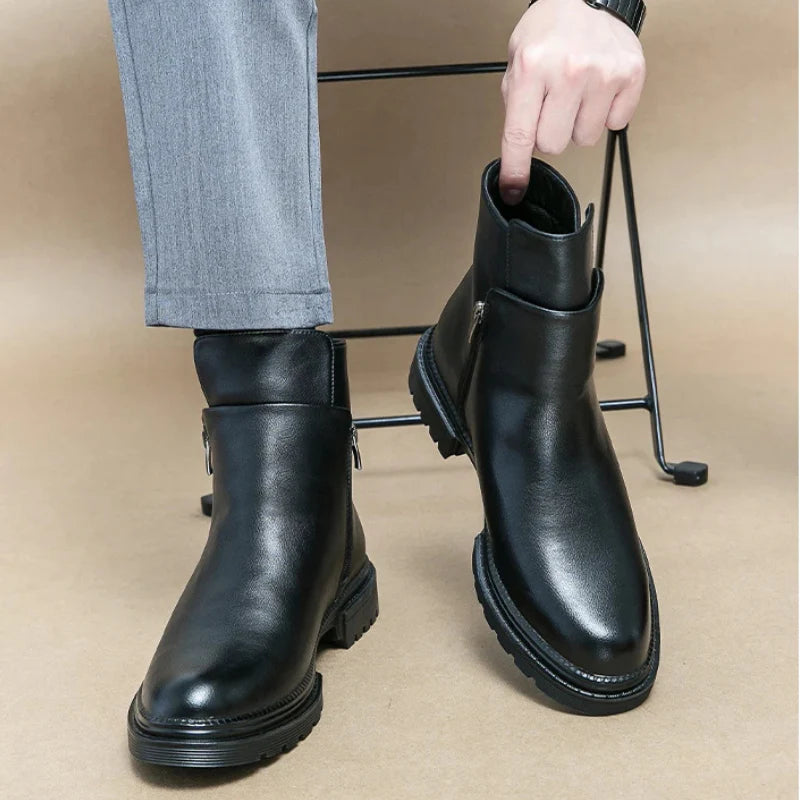 Glide-27 | Refined Urban Ankle Boots