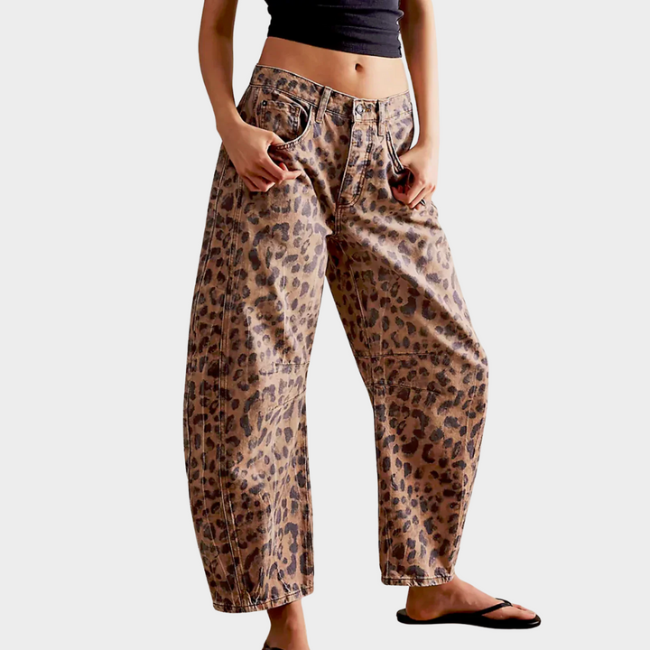 EDEN | SOFT LEOPARD PANTS