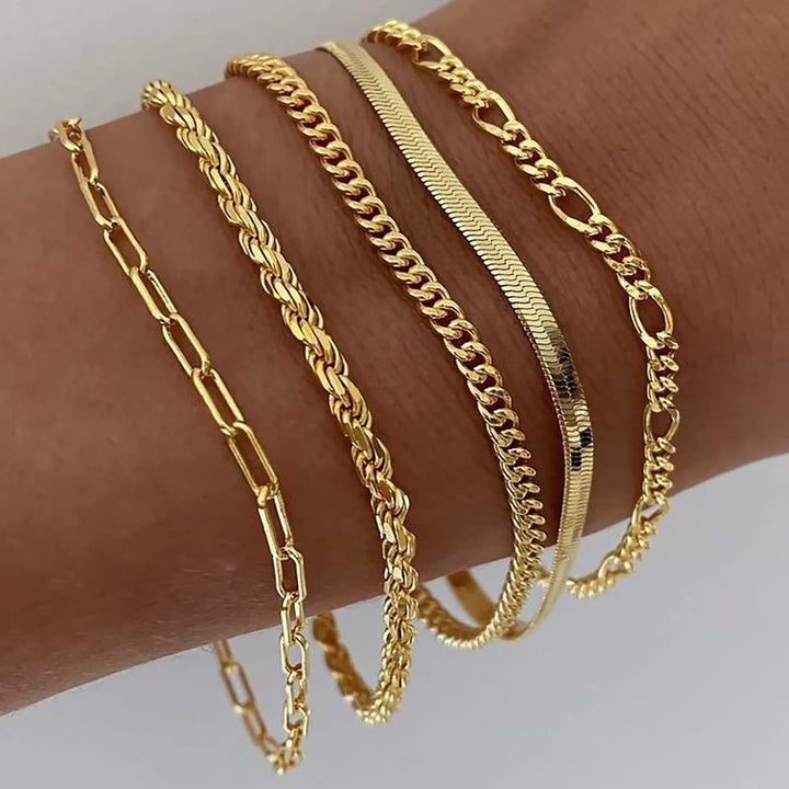 5-Piece Classic Bracelet Stack
