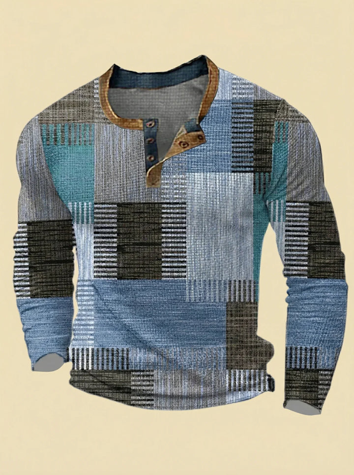 Ardeno Patchwork Statement Shirt