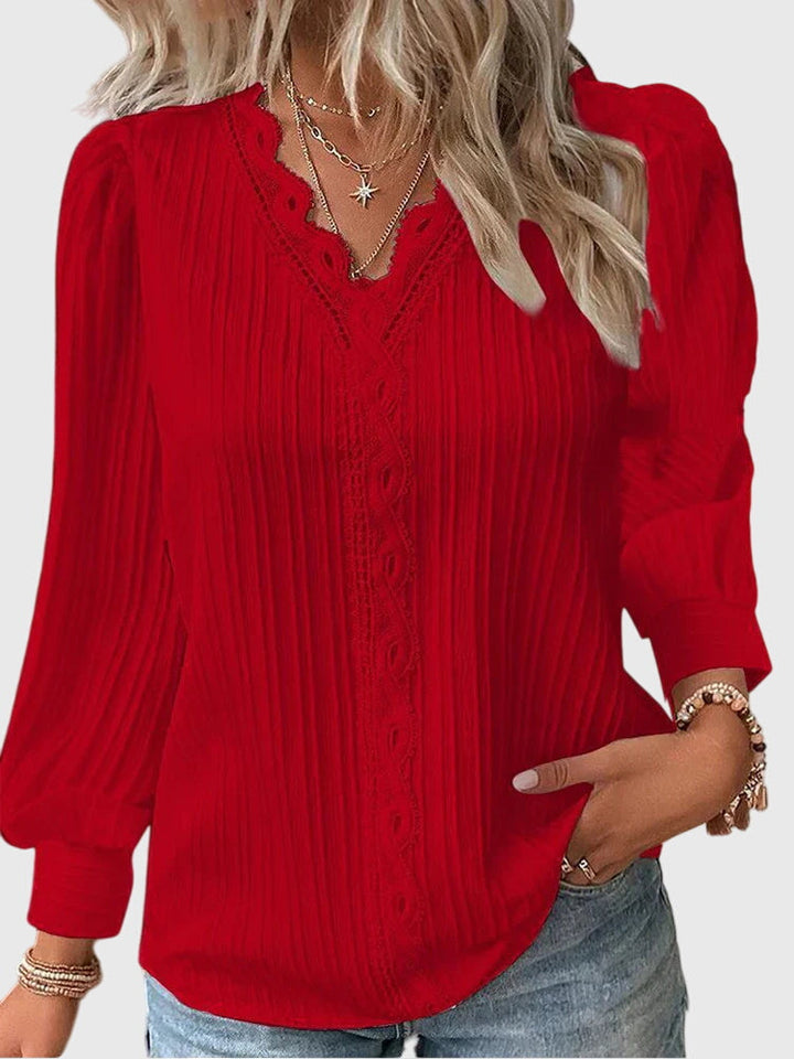Tessa | Classic Pullover Style Blouse