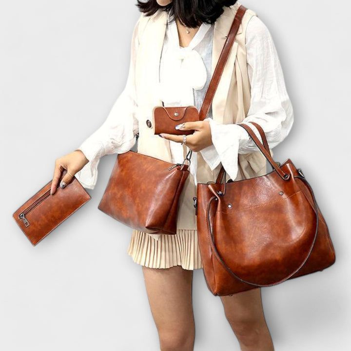 Sydney | 4-Piece Vintage Tote Set