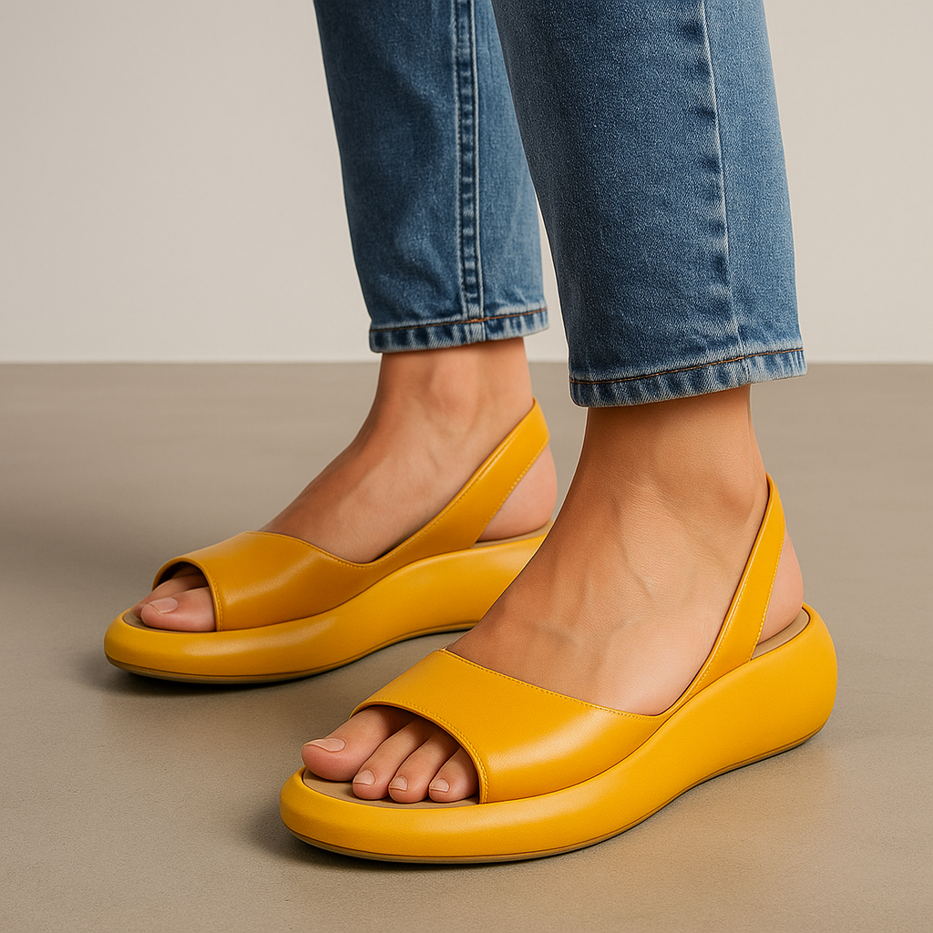Lina | Modern Open-Toe Comfort Sandals