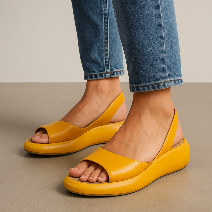 Lina | Modern Open-Toe Comfort Sandals