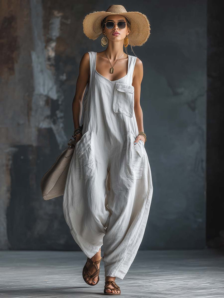 Neutral | Extra-loose Jumpsuit