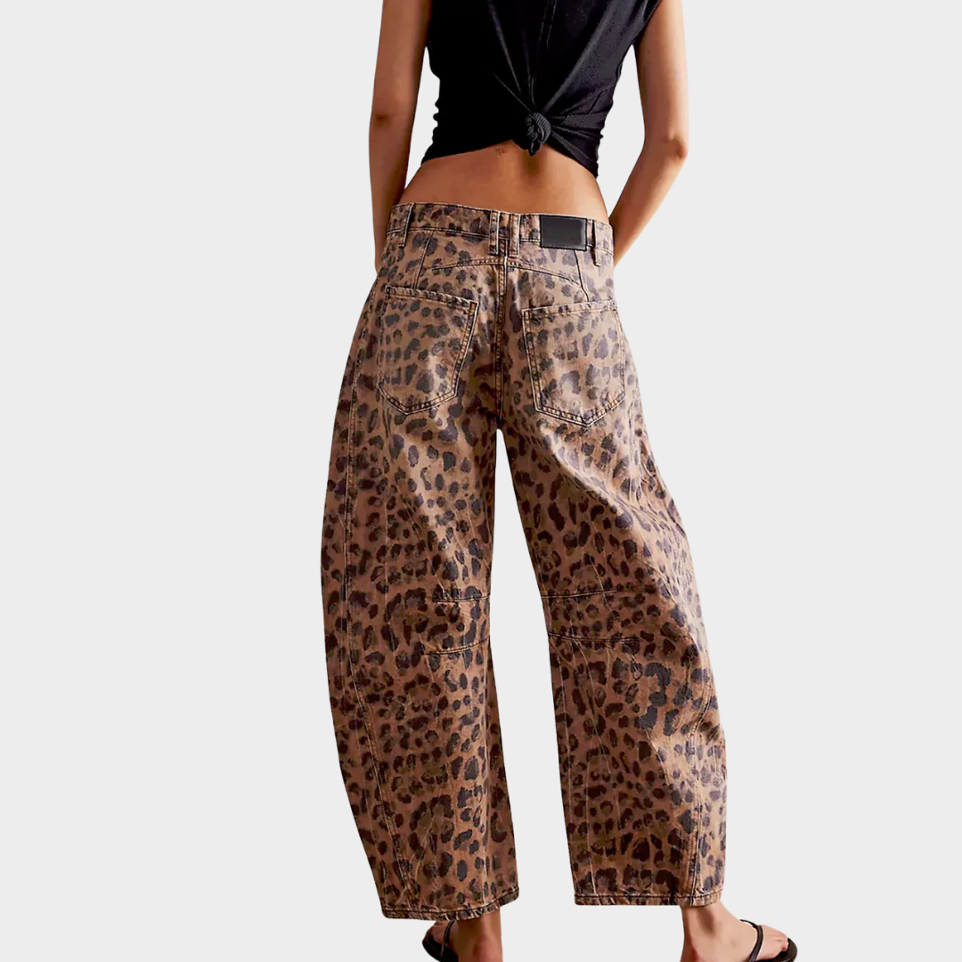 EDEN | SOFT LEOPARD PANTS