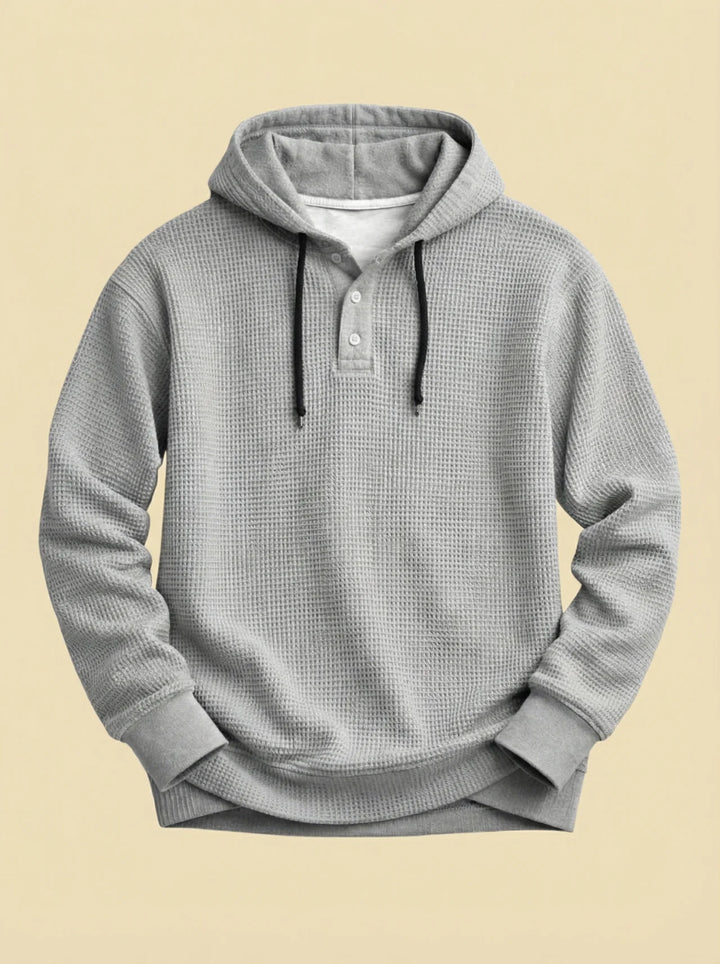 ALFRED | Textured Waffle Hoodie
