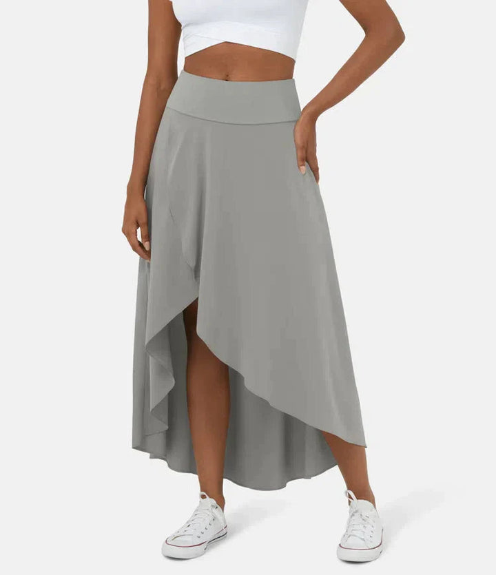 AMARA | STYLISH ASYMMETRIC MIDI SKIRT