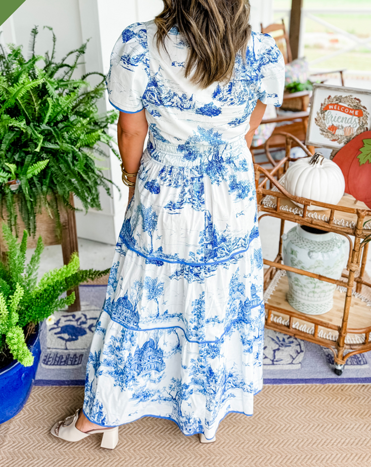 Alessandra | Classic Toile Maxi