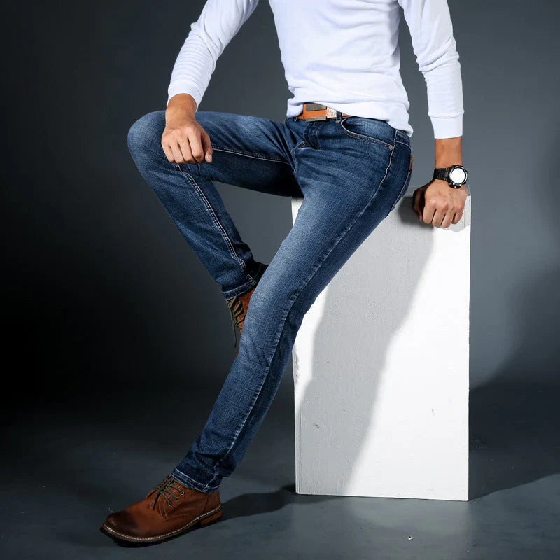 BENTON | TAPERED FLEX JEANS - 4 WAY STRETCH