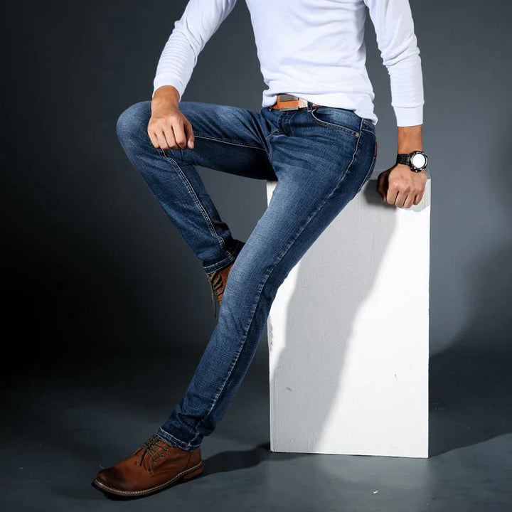 BENTON | TAPERED FLEX JEANS - 4 WAY STRETCH