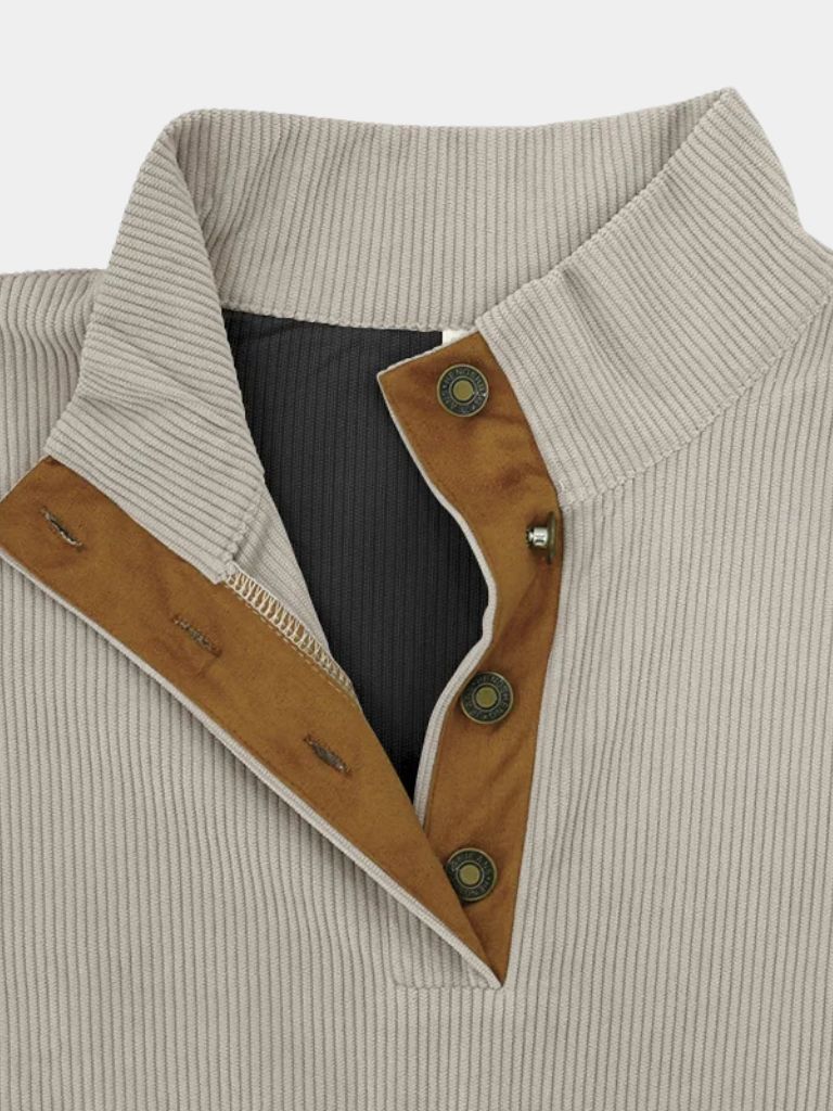 ALDEN | HIGH COLLAR RIDGE PULLOVER