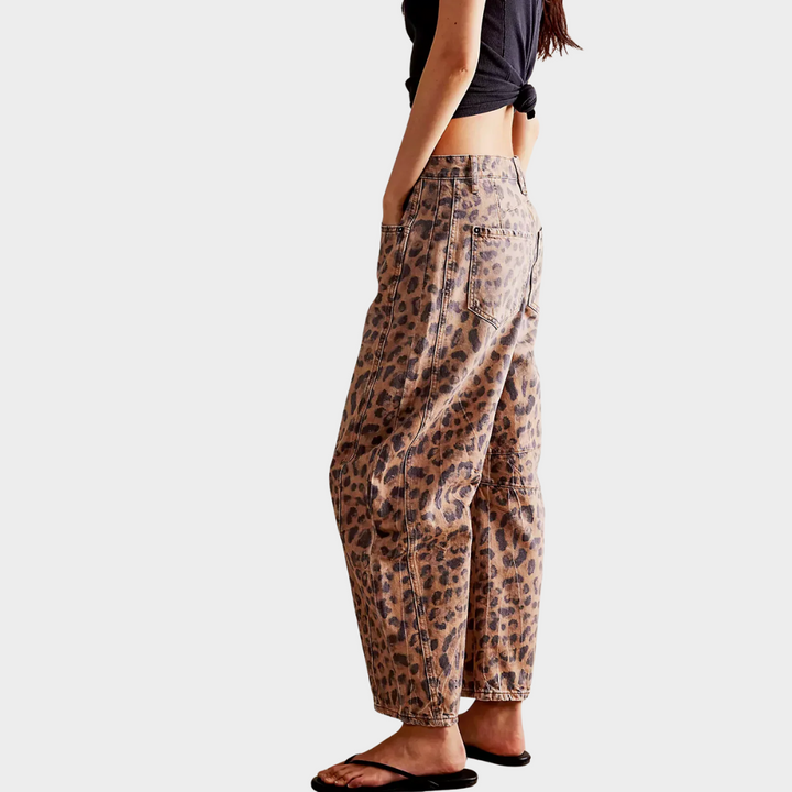 EDEN | SOFT LEOPARD PANTS