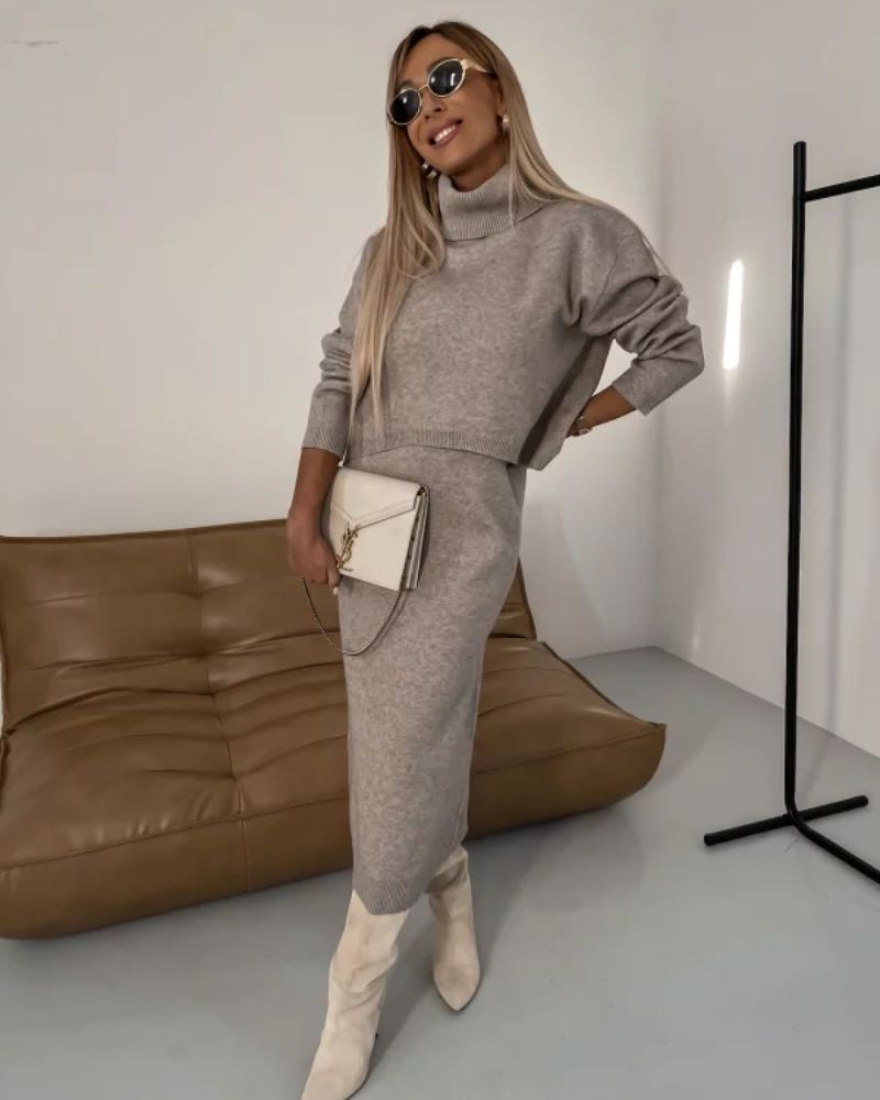 Noelle | Soft Knit Set