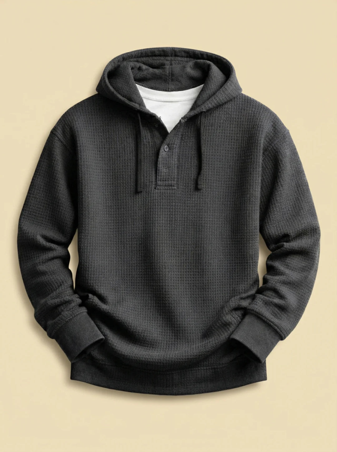 ALFRED | Textured Waffle Hoodie