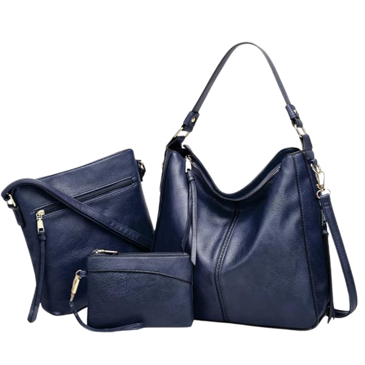 Chicago | Luxury 3-Piece Hobo Bag Set