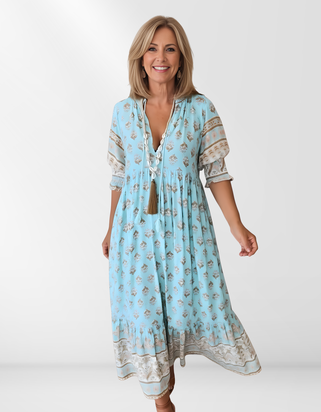 Amara | Flowing Bohemian Dress