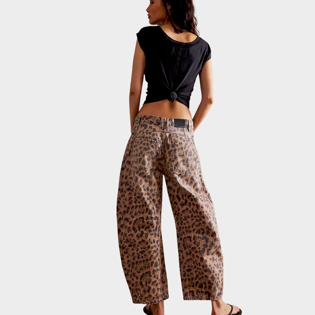 EDEN | SOFT LEOPARD PANTS