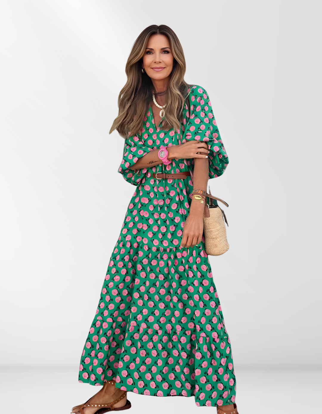 Anastasia | Maxi Dress in Boho Style
