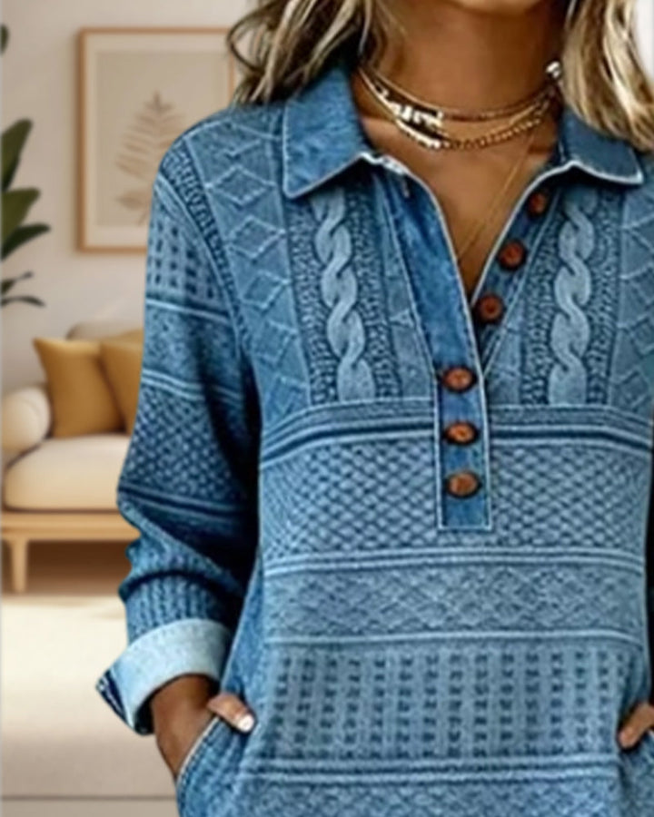 Madeleine | Half Button Flip Dress