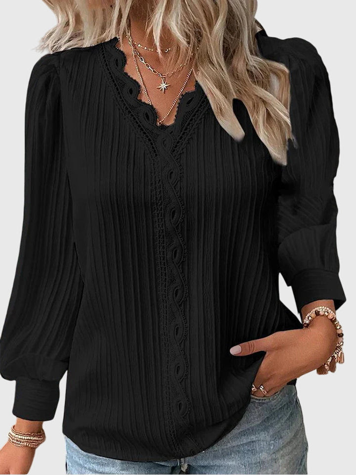 Tessa | Classic Pullover Style Blouse