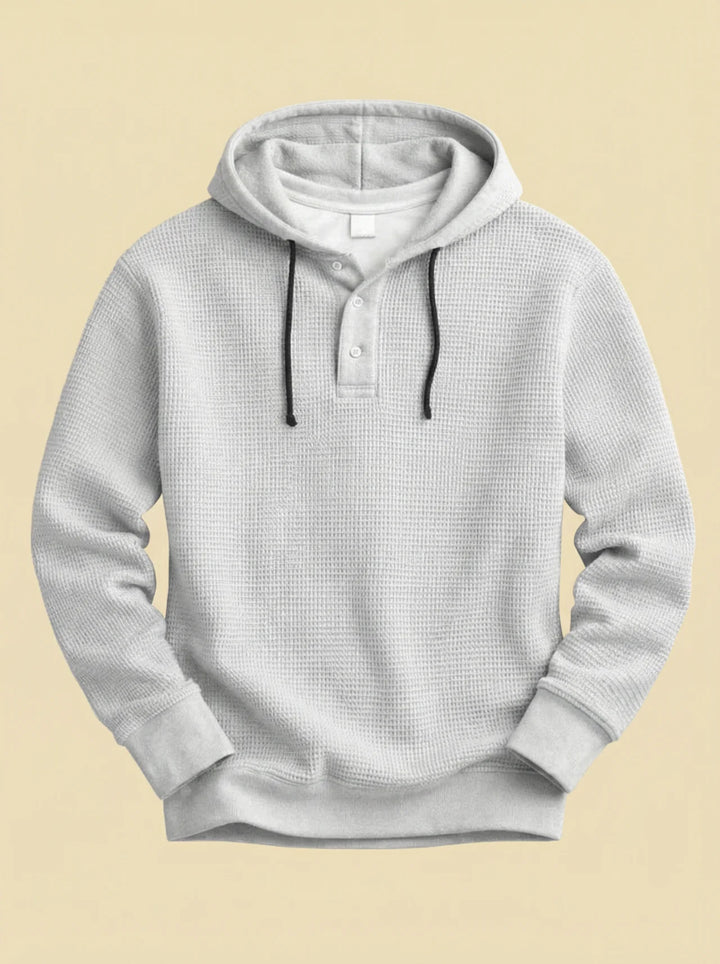 ALFRED | Textured Waffle Hoodie