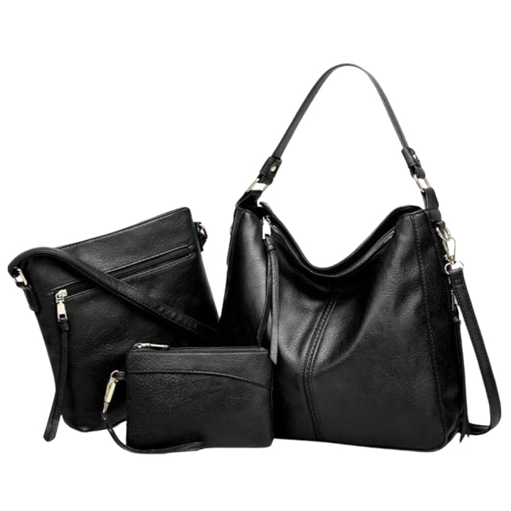 Chicago | Luxury 3-Piece Hobo Bag Set