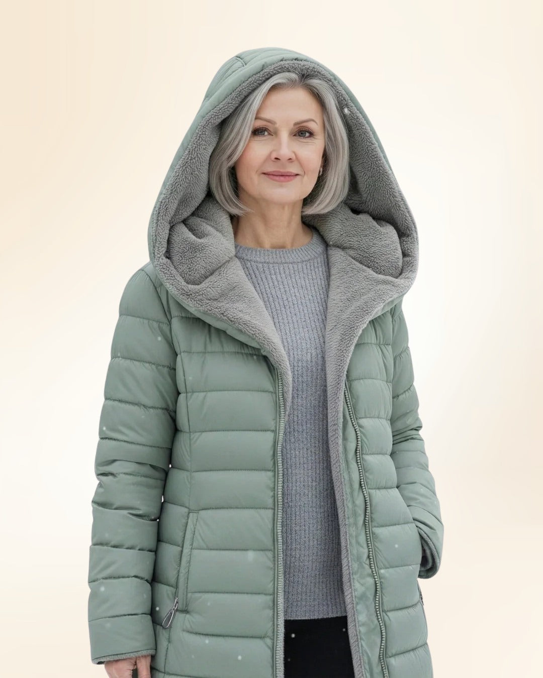 Soft Edge | Quilted Winter Coat