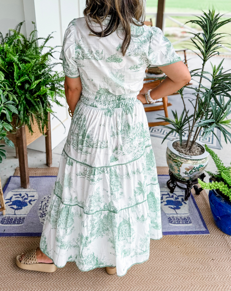 Alessandra | Classic Toile Maxi