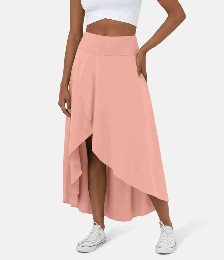 AMARA | STYLISH ASYMMETRIC MIDI SKIRT
