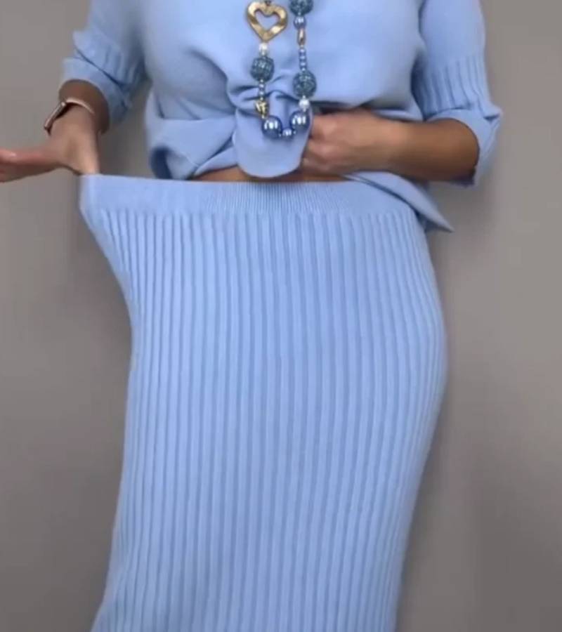 Virelle | Ribbed Knit Set