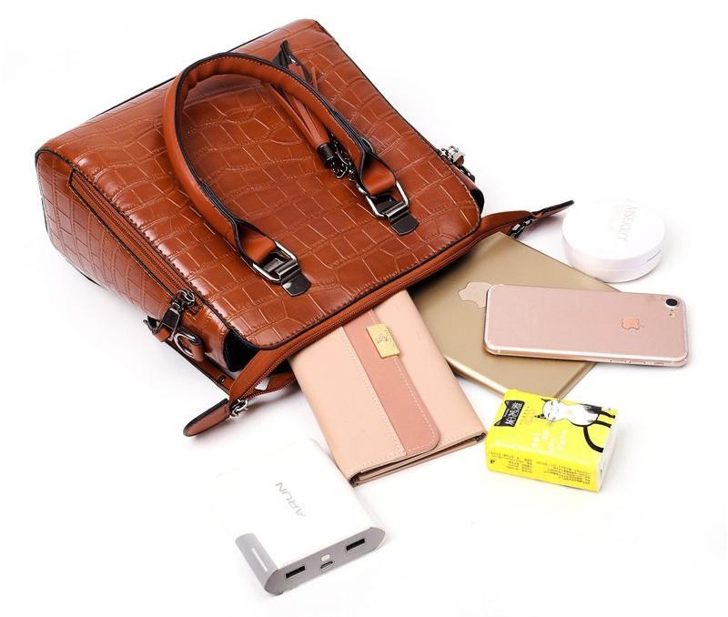Toronto | Everyday 4-Piece Leather Bag Set