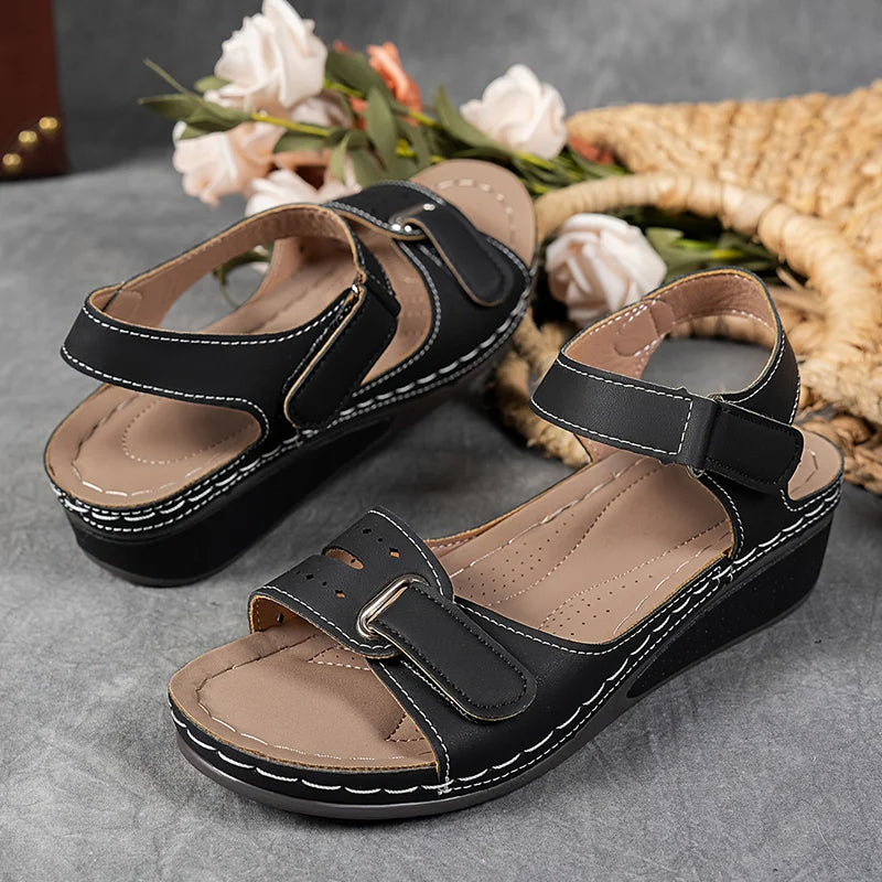 Elira | Sleek Support Sandals