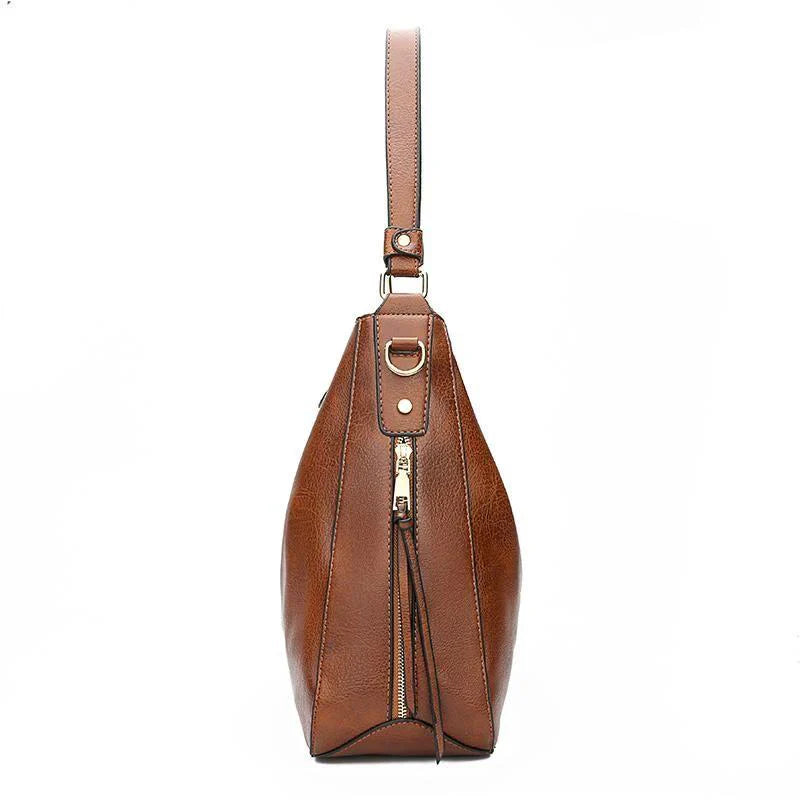 Cairo | Luxury Hobo Anti-Theft Handbag + FREE Pouch Wallet
