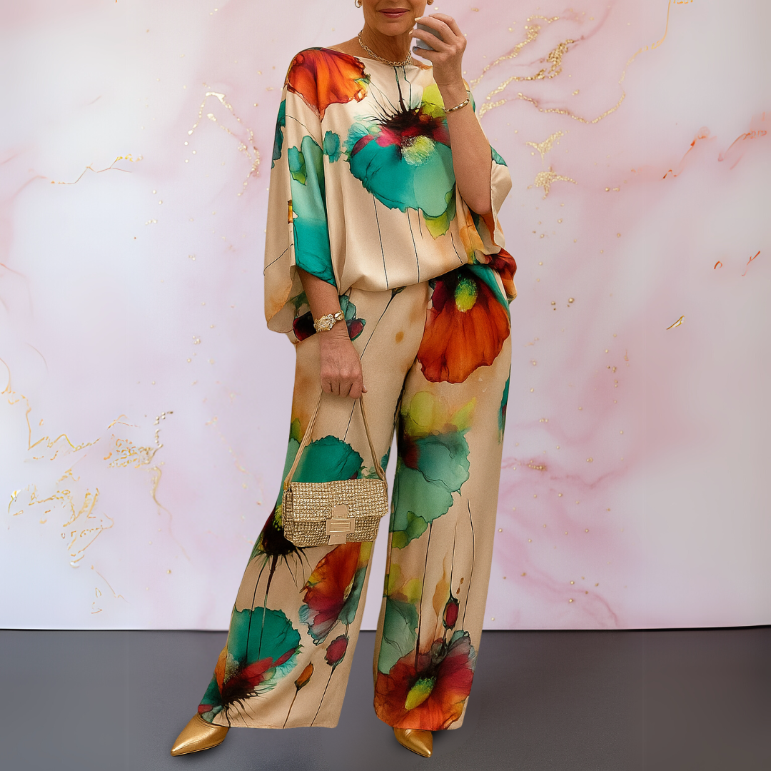 Serique™ | Satin Evening Set