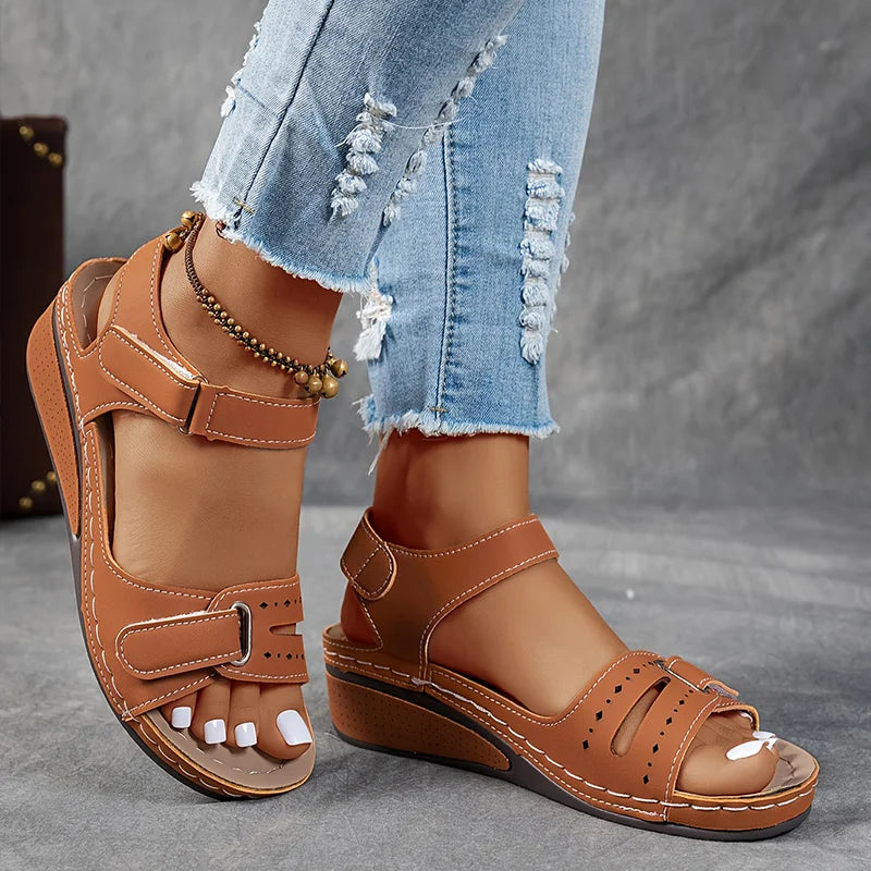 Elira | Sleek Support Sandals