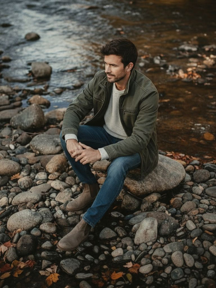 MONTCLAIR | HERITAGE OLIVE FIELD JACKET