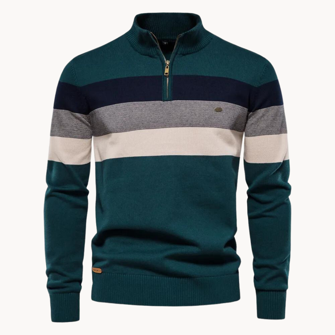 BLAKE | QUARTER-ZIP SWEATER