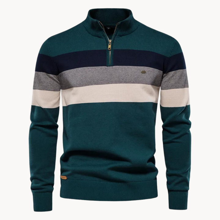BLAKE | QUARTER-ZIP SWEATER