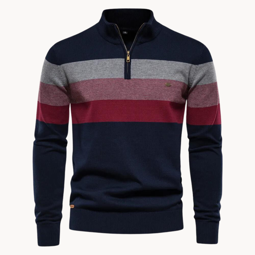 BLAKE | QUARTER-ZIP SWEATER