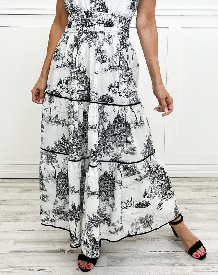 Alessandra | Classic Toile Maxi