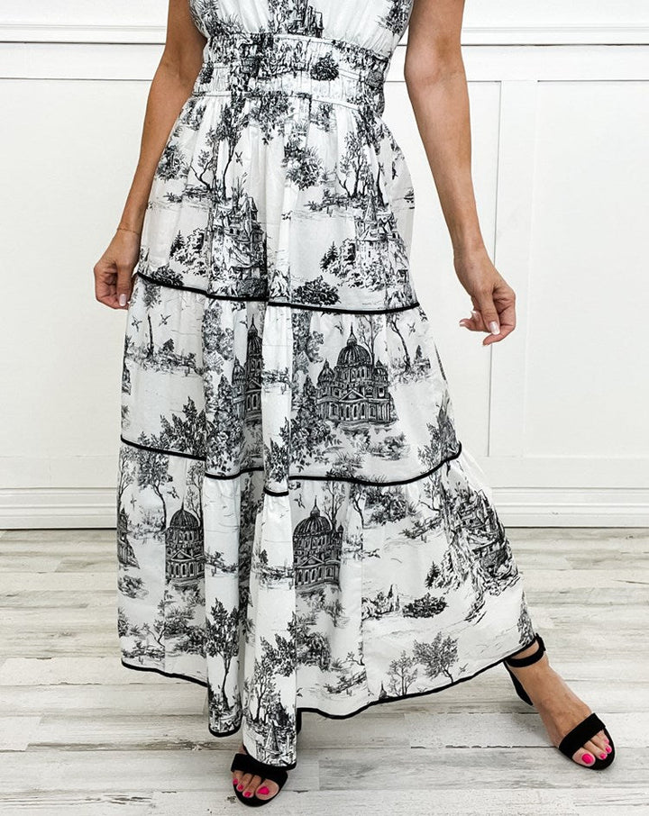 Alessandra | Classic Toile Maxi